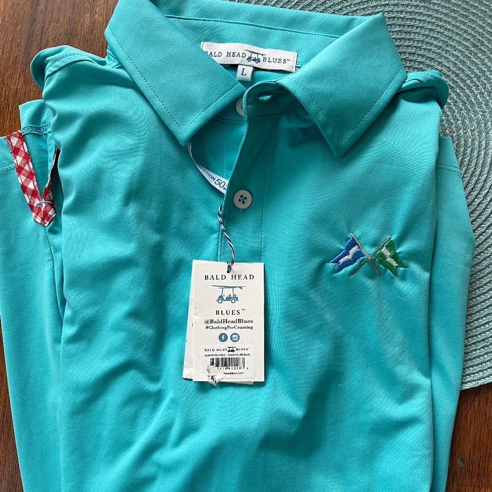 Bald Head Blues Golf Polo